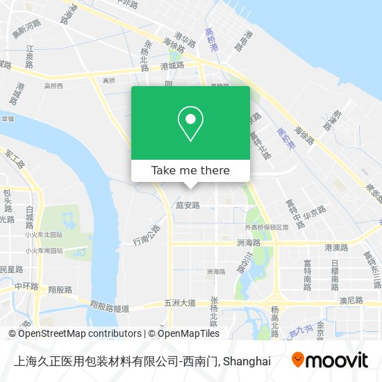 上海久正医用包装材料有限公司-西南门 map