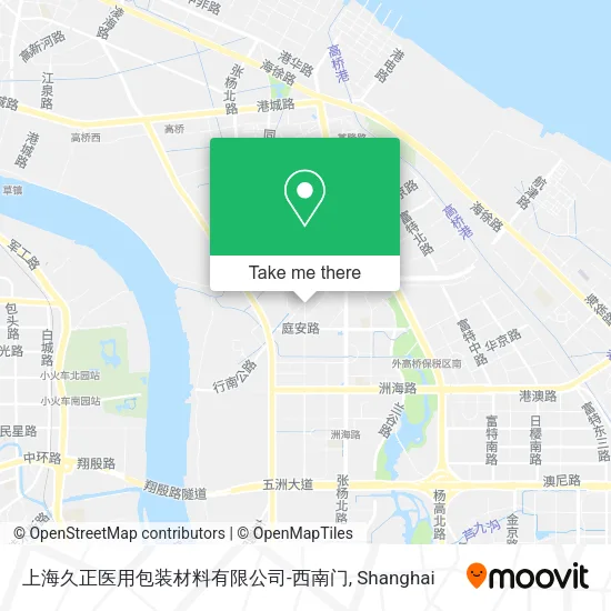 上海久正医用包装材料有限公司-西南门 map