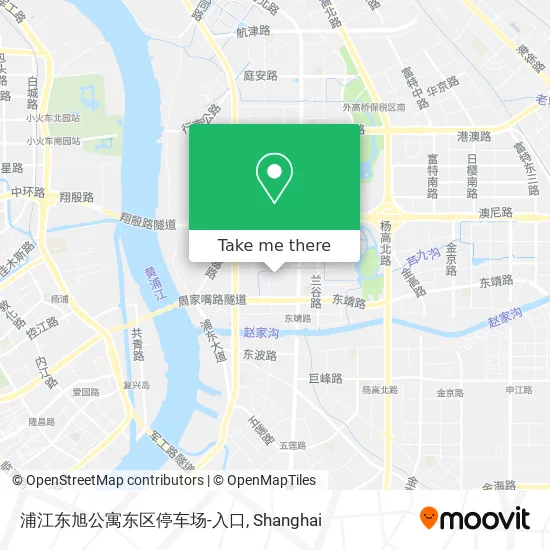 浦江东旭公寓东区停车场-入口 map