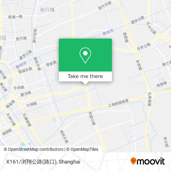 X161/浏翔公路(路口) map