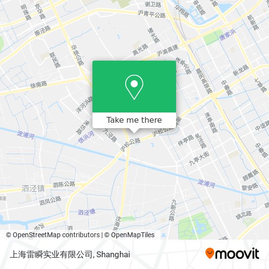 上海雷瞬实业有限公司 map