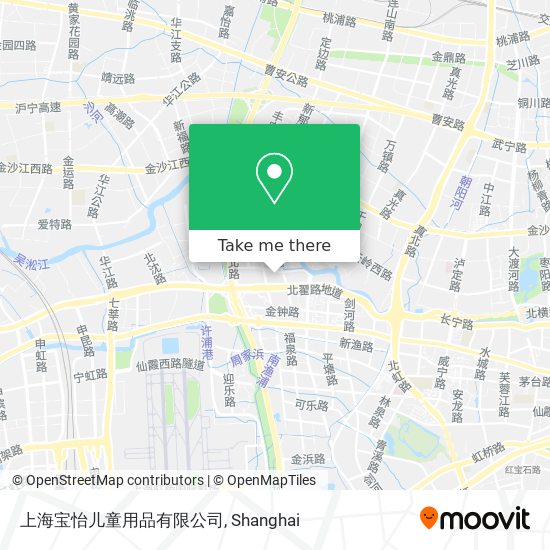 上海宝怡儿童用品有限公司 map
