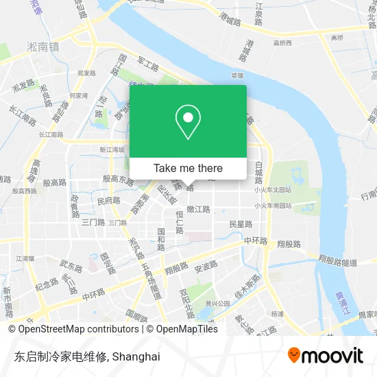 东启制冷家电维修 map