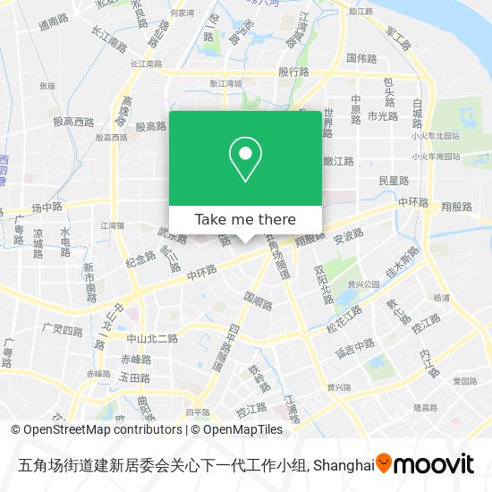 五角场街道建新居委会关心下一代工作小组 map