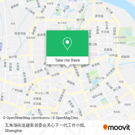 五角场街道建新居委会关心下一代工作小组 map