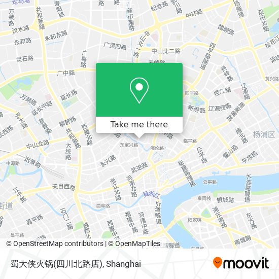蜀大侠火锅(四川北路店) map