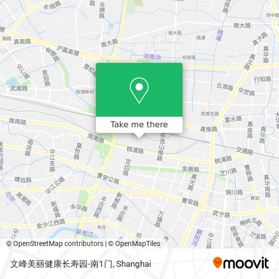 文峰美丽健康长寿园-南1门 map