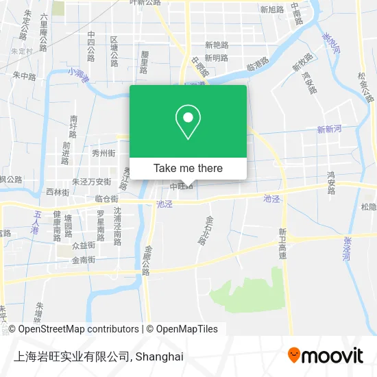 上海岩旺实业有限公司 map