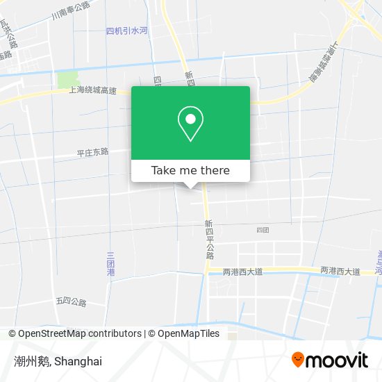 潮州鹅 map