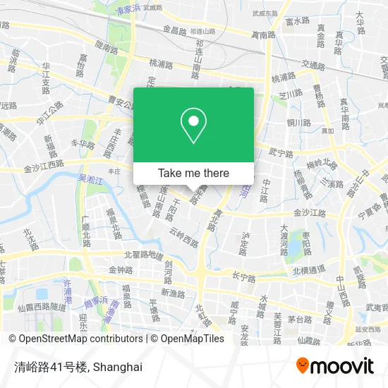 清峪路41号楼 map