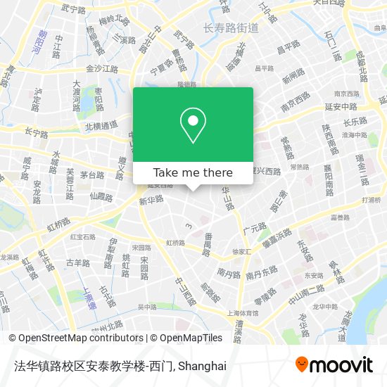 法华镇路校区安泰教学楼-西门 map