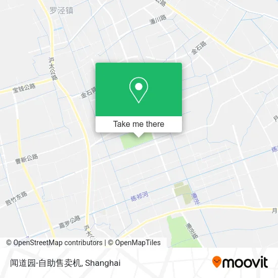 闻道园-自助售卖机 map