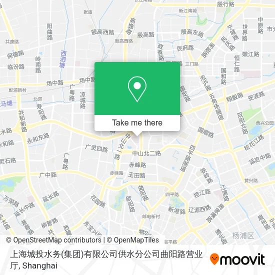 上海城投水务(集团)有限公司供水分公司曲阳路营业厅 map