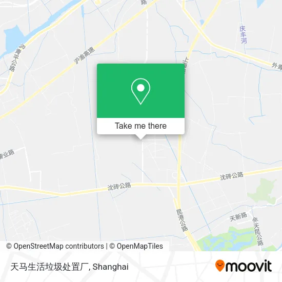 天马生活垃圾处置厂 map