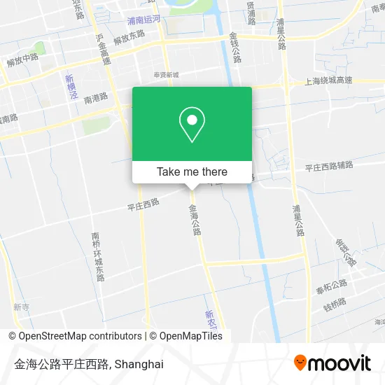 金海公路平庄西路 map