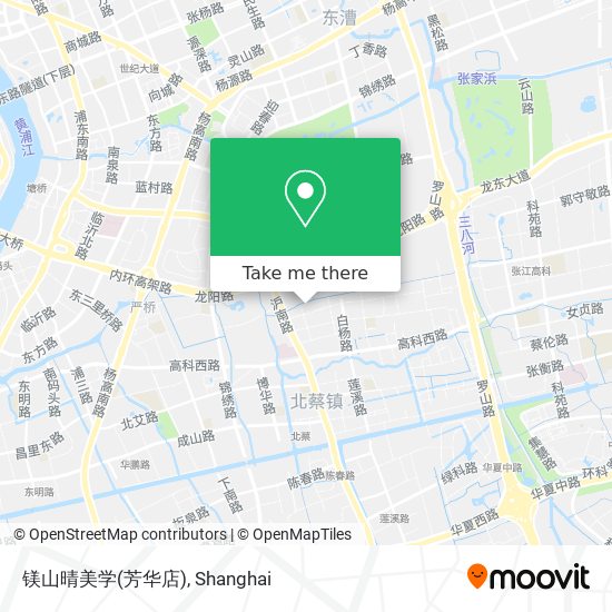 镁山晴美学(芳华店) map