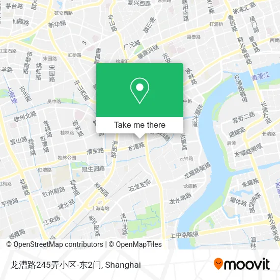 龙漕路245弄小区-东2门 map