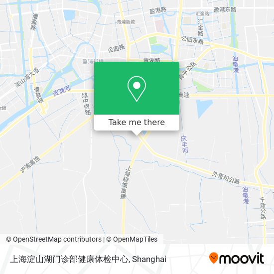 上海淀山湖门诊部健康体检中心 map