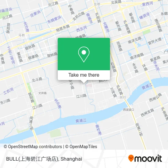 BULL(上海碧江广场店) map