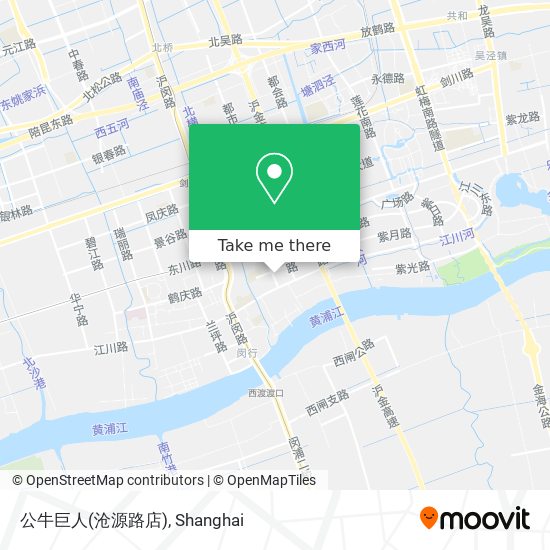 公牛巨人(沧源路店) map