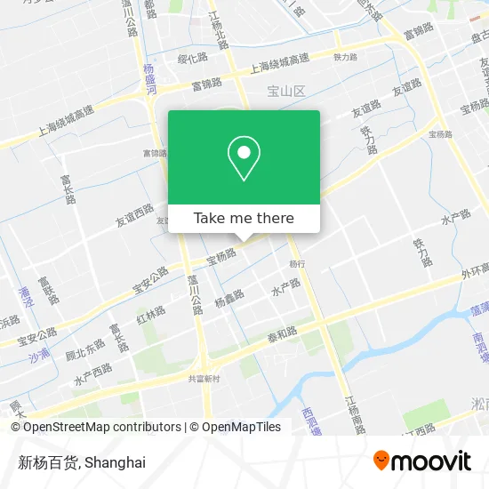 新杨百货 map