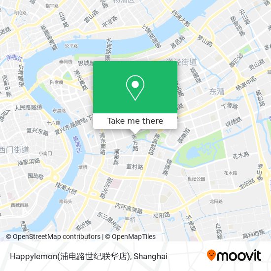 Happylemon(浦电路世纪联华店) map