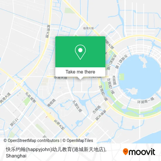 快乐约翰(happyjohn)幼儿教育(港城新天地店) map