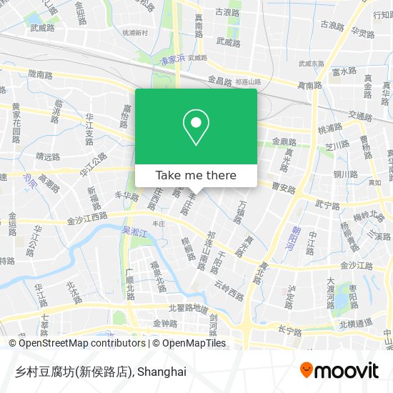 乡村豆腐坊(新侯路店) map