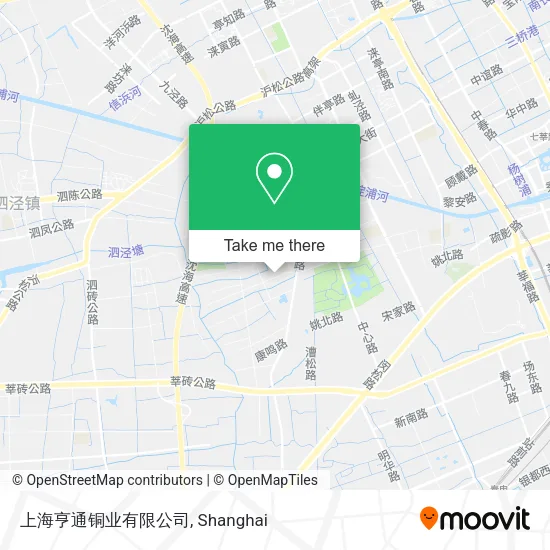 上海亨通铜业有限公司 map