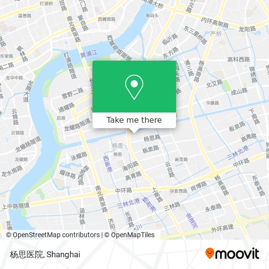 杨思医院 map