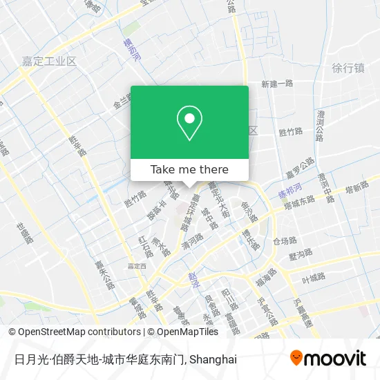 日月光·伯爵天地-城市华庭东南门 map