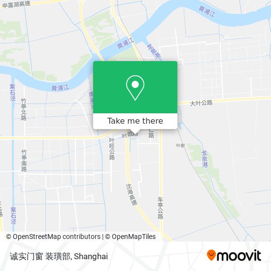 诚实门窗 装璜部 map