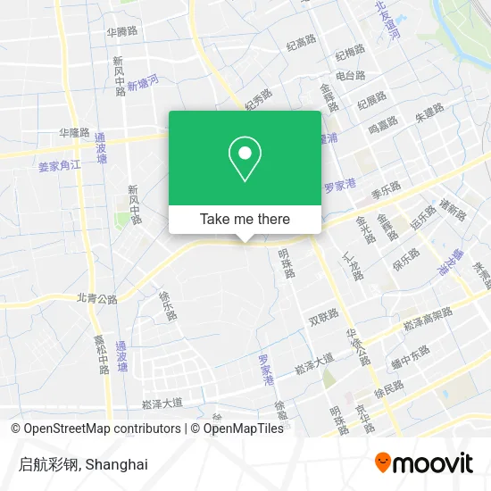 启航彩钢 map