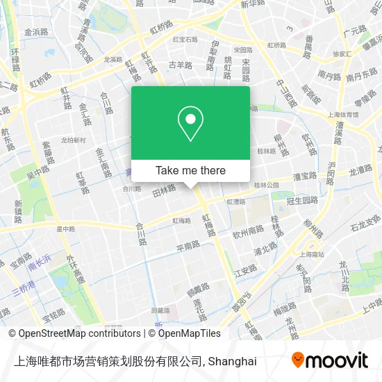 上海唯都市场营销策划股份有限公司 map