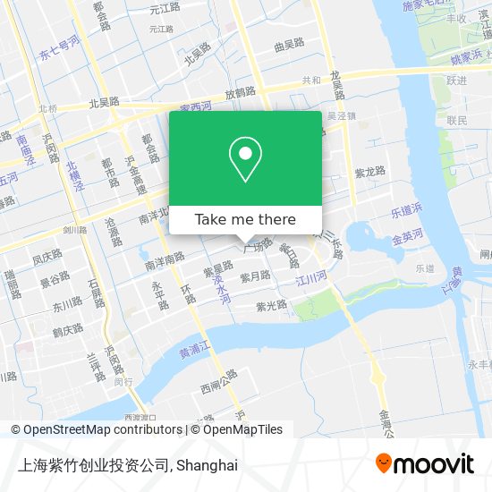 上海紫竹创业投资公司 map