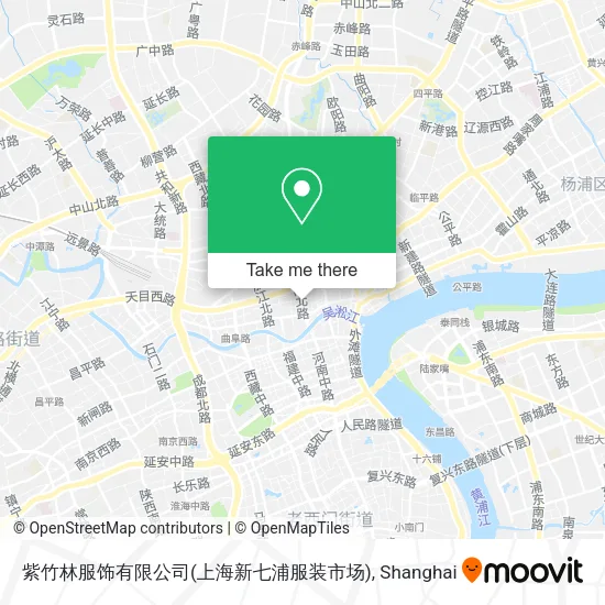 紫竹林服饰有限公司(上海新七浦服装市场) map