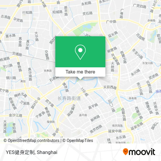 YES健身定制 map
