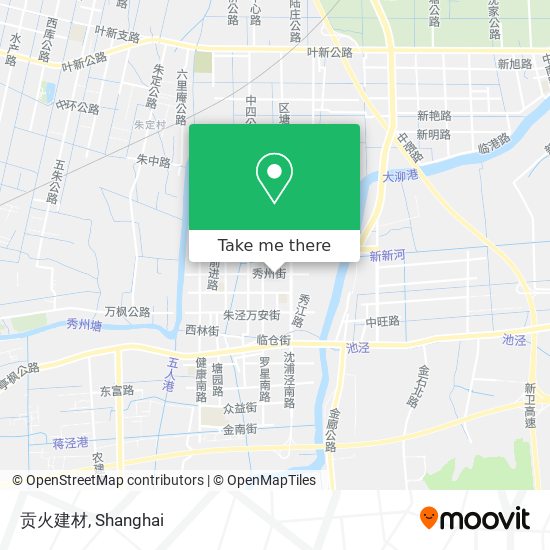 贡火建材 map