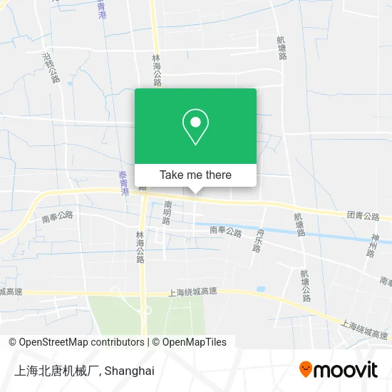 上海北唐机械厂 map