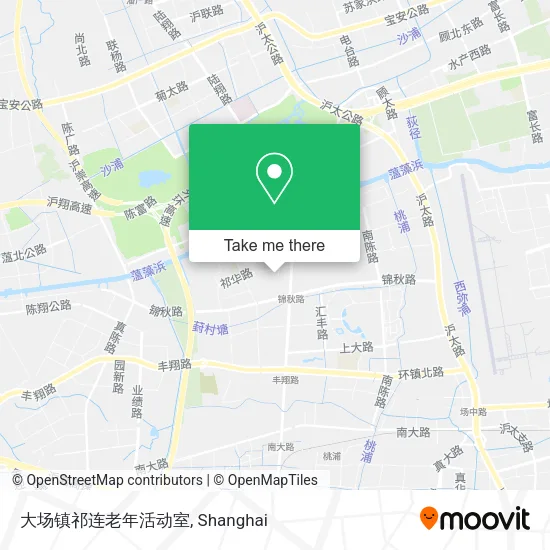 大场镇祁连老年活动室 map