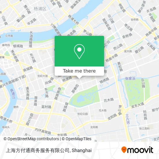 上海方付通商务服务有限公司 map