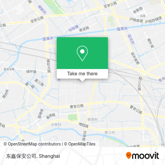 东鑫保安公司 map