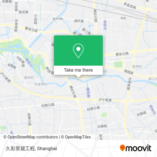 久彩景观工程 map