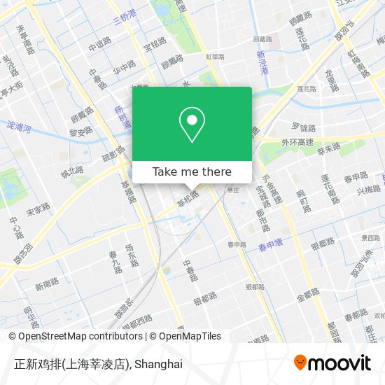 正新鸡排(上海莘凌店) map