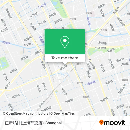 正新鸡排(上海莘凌店) map