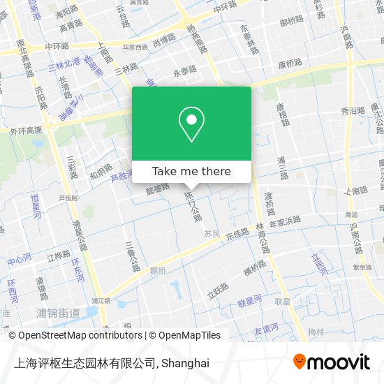 上海评枢生态园林有限公司 map