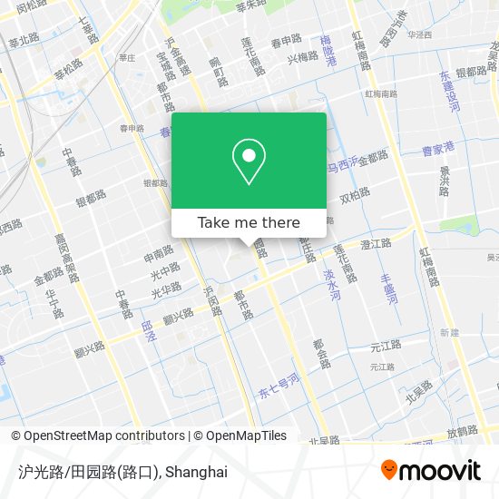 沪光路/田园路(路口) map