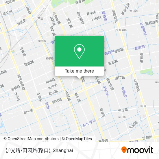 沪光路/田园路(路口) map