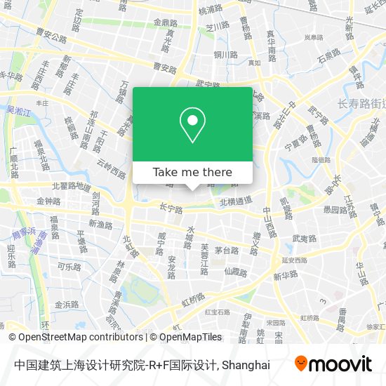 中国建筑上海设计研究院-R+F国际设计 map