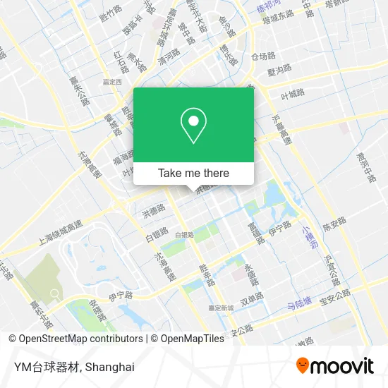 YM台球器材 map